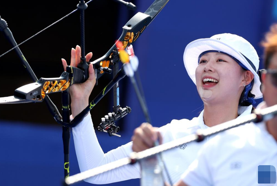 射箭女子团体决赛，韩国队成功卫冕