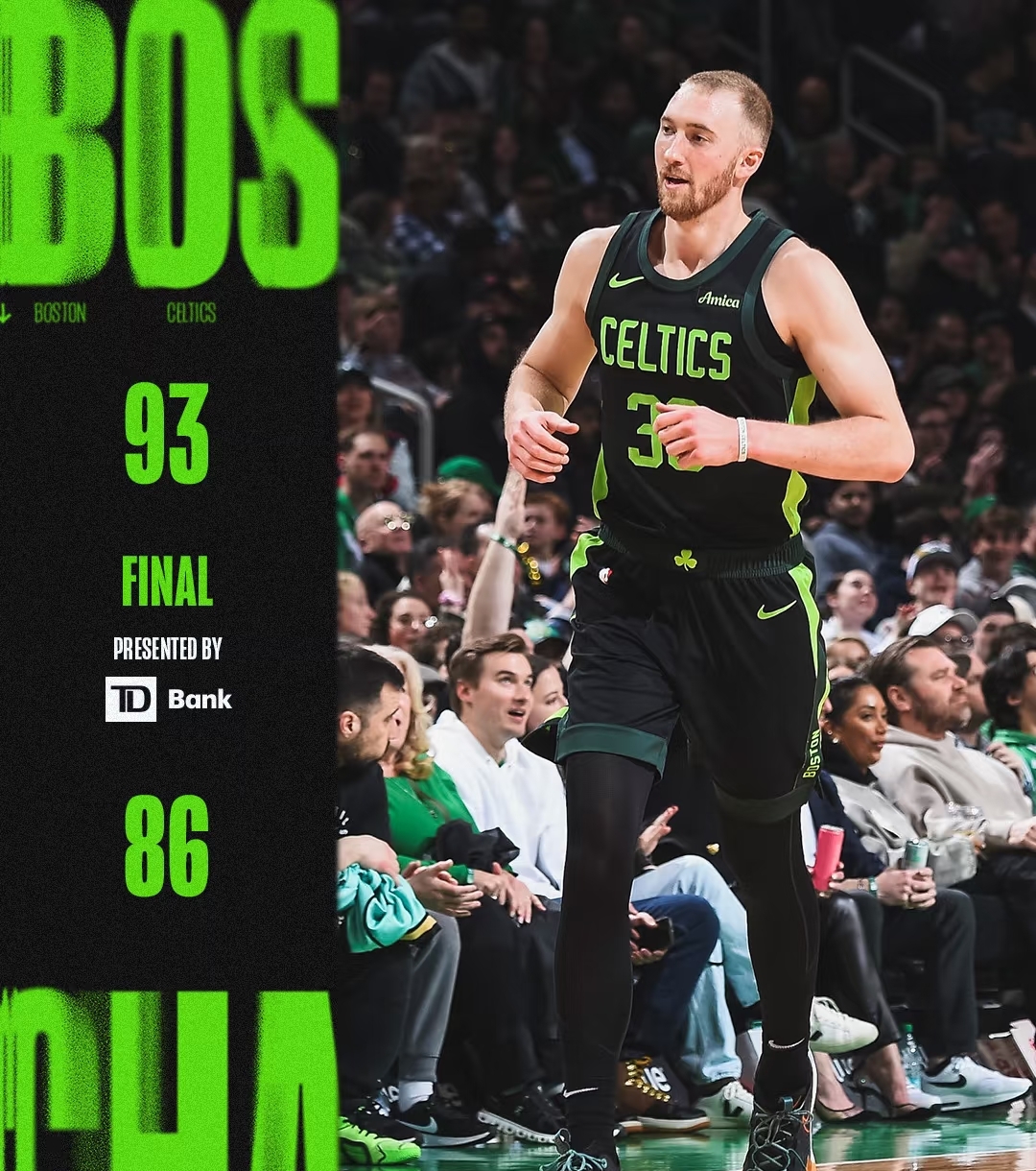 凯尔特人豪取十连胜,领跑不可动摇 凯尔特人豪取十连胜,领跑不可动摇